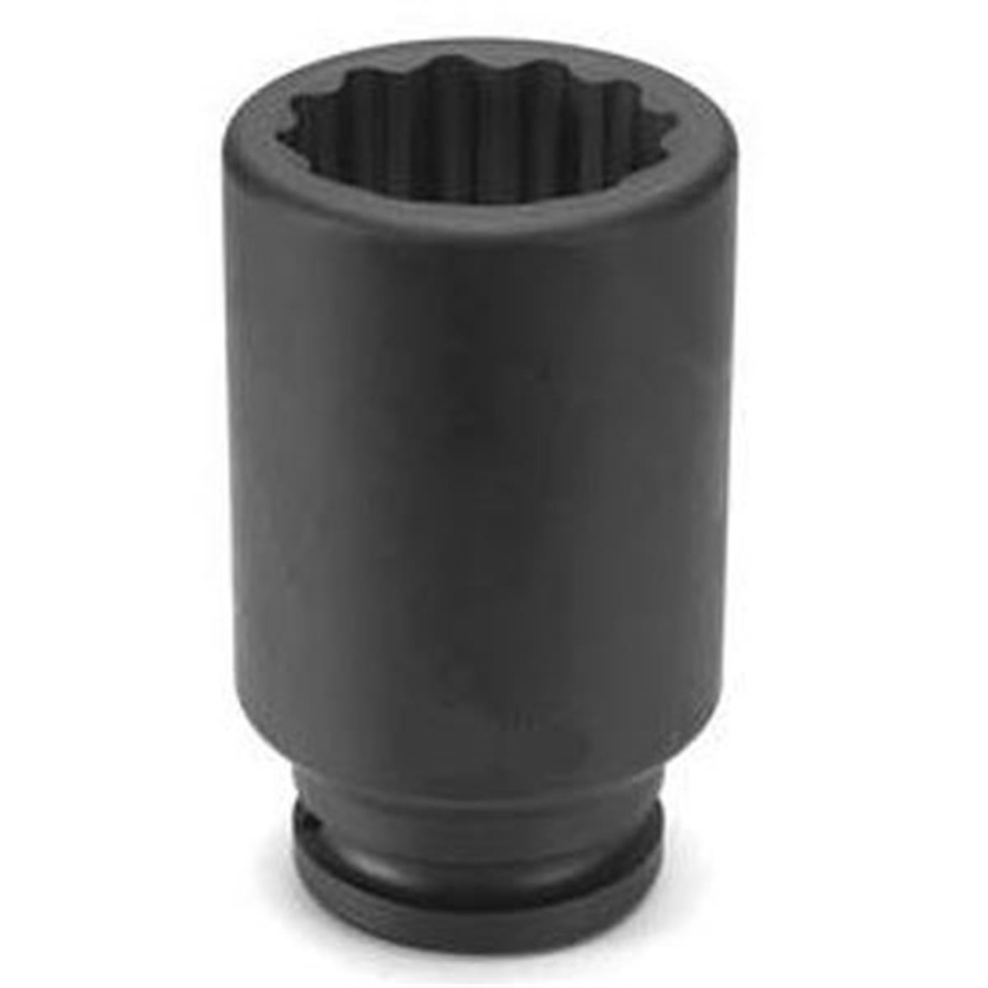 Grey Pneumatic Deep Impact Socket — 30mm, 12-Point, 3/4in. Drive, Black, Model# GRE3130MD